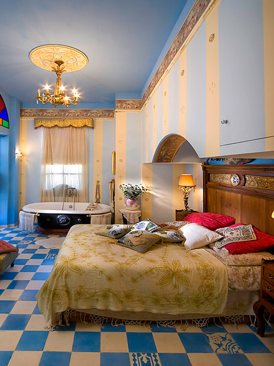 спальная комната в арабском стиле