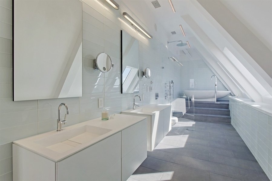 Современный интерьер - фото ванной комнаты