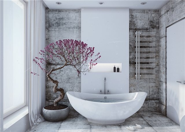 стильный дом - ванная комната