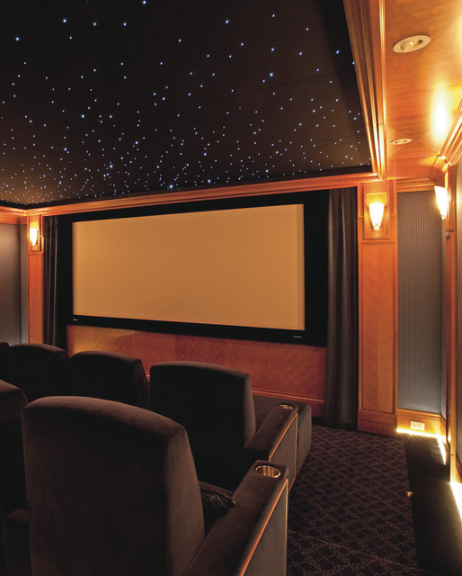 Звездный потолок домашнего кинотеатра