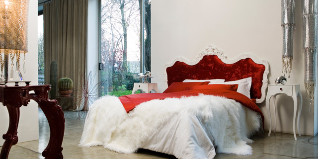 красивая спальня барокко