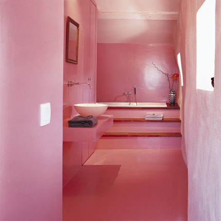 розовый цвет комнаты