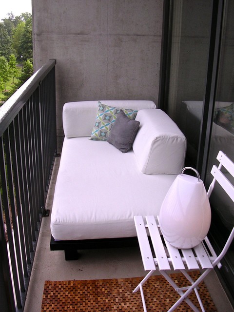 Дизайн балкона - Организация зоны отдыха