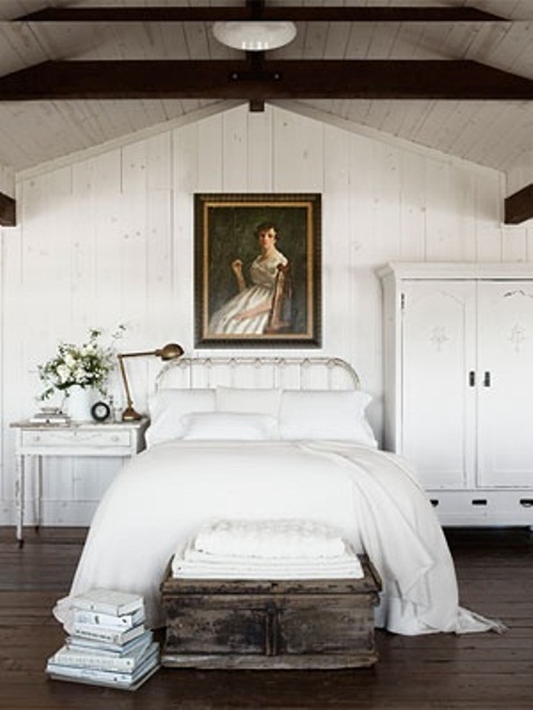 дизайн  спальни в деревенском стиле фото 16