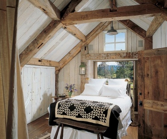 спальня в деревенском стиле фото 9