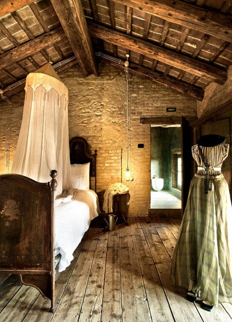 спальня в деревенском стиле фото 1