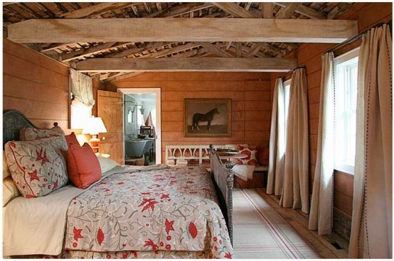 спальня в деревенском стиле фото 32