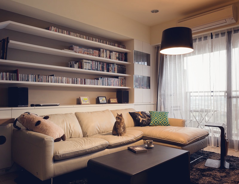 Дизайн двухкомнатной квартиры фото гостиной с диваном