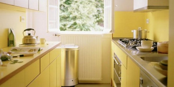 Светло желтые кухни (4)
