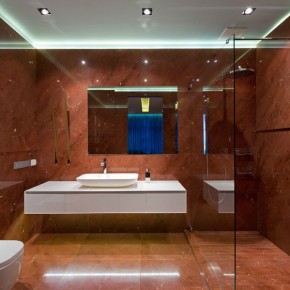 Дизайн ванной комнаты — фото 436