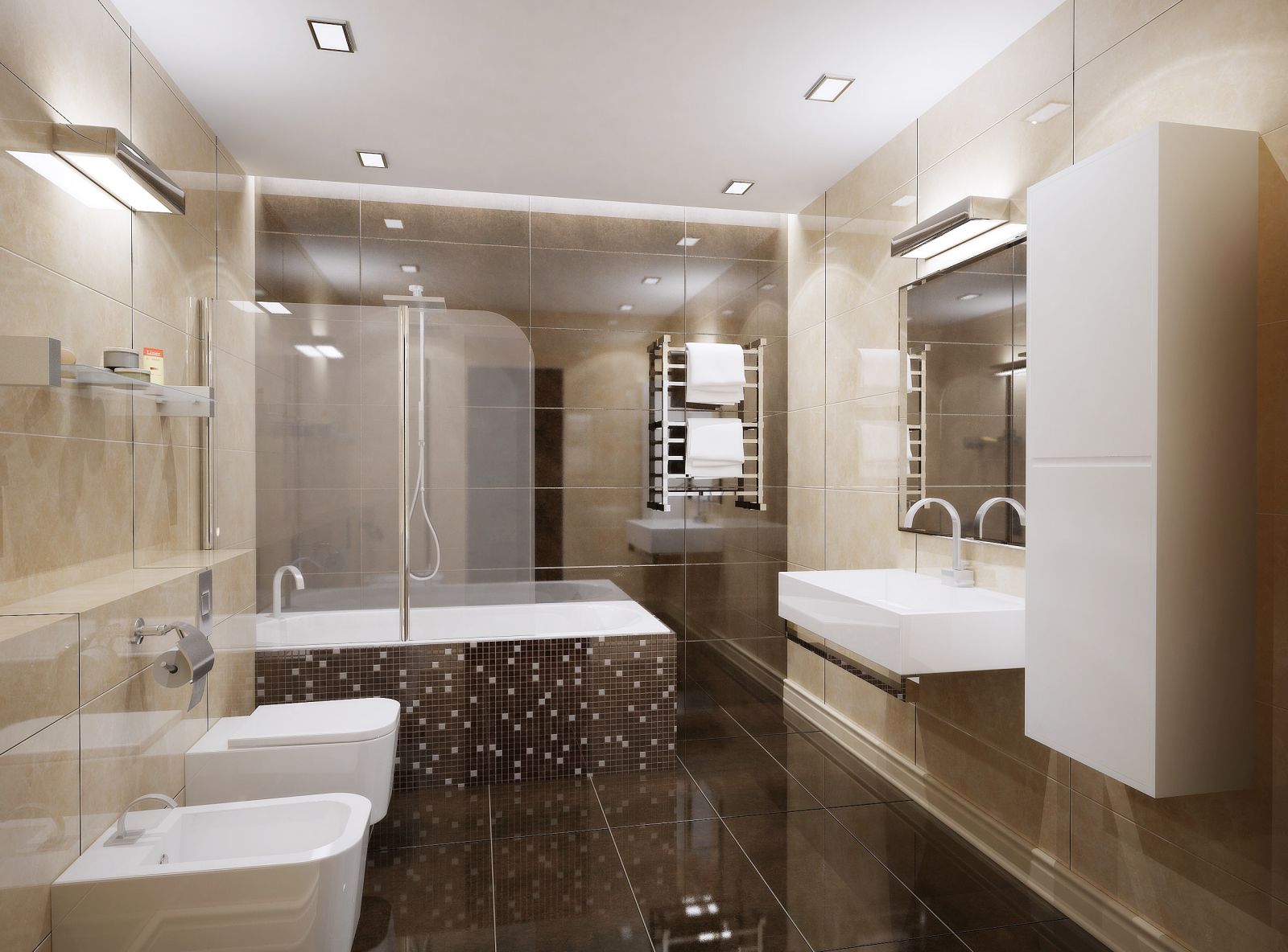 Красивая плитка в ванную комнату – как правильно выбрать? | Интерьерные .