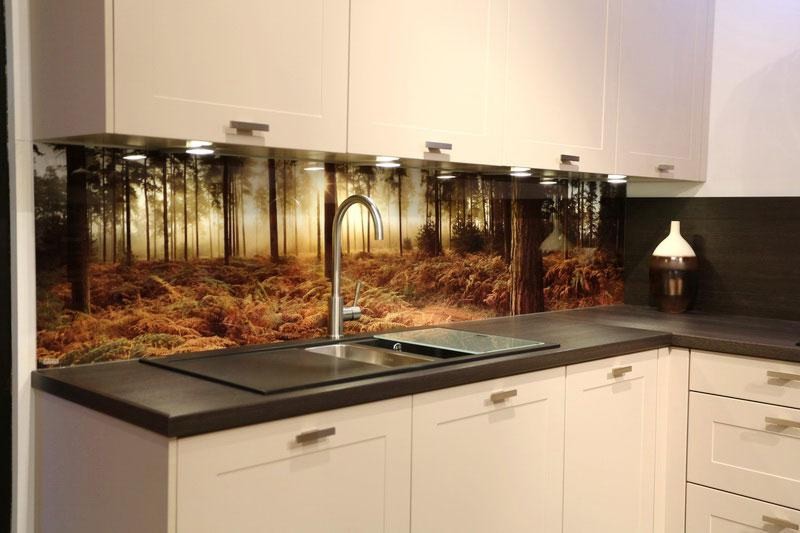 Дизайн стен на кухне фото